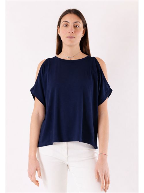 cut-out blouse MR6004C KONTATTO | MR6004CBLU