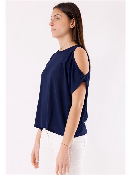 cut-out blouse MR6004C KONTATTO | MR6004CBLU