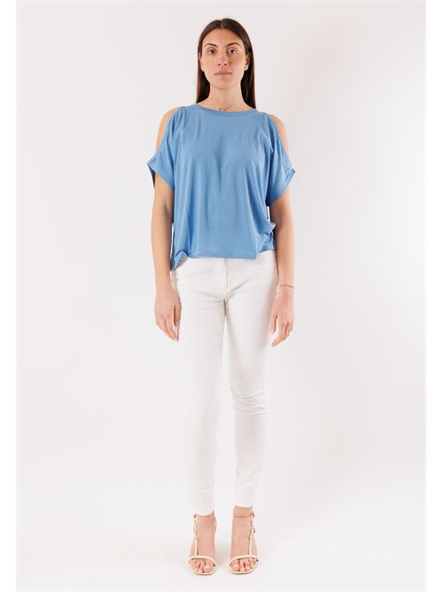 blusa cut out MR6004C KONTATTO | MR6004CDENIM