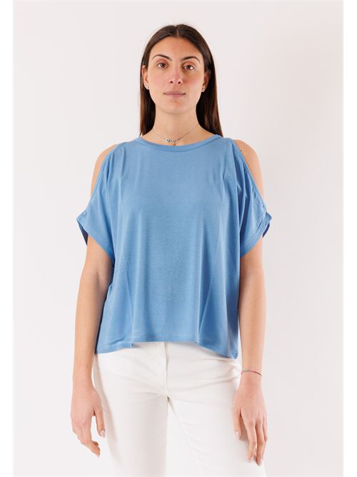 blusa cut out MR6004C KONTATTO | MR6004CDENIM