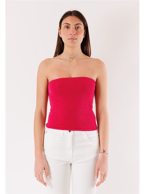 Top fascia lurex MR6005C KONTATTO | MR6005CFUXIA