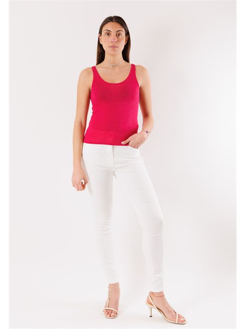 double lurex tank top MR6006C KONTATTO | MR6006CFUXIA