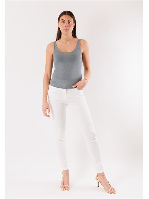 double lurex tank top MR6006C KONTATTO | MR6006CJEANS