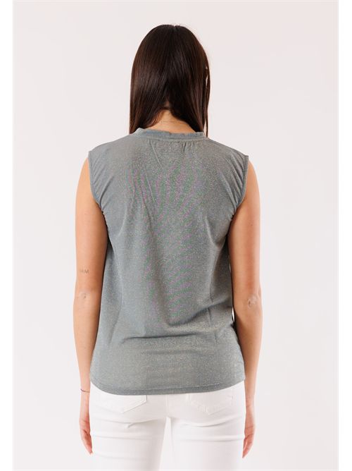 Top drapey lurex MR6009C KONTATTO | MR6009CJEANS