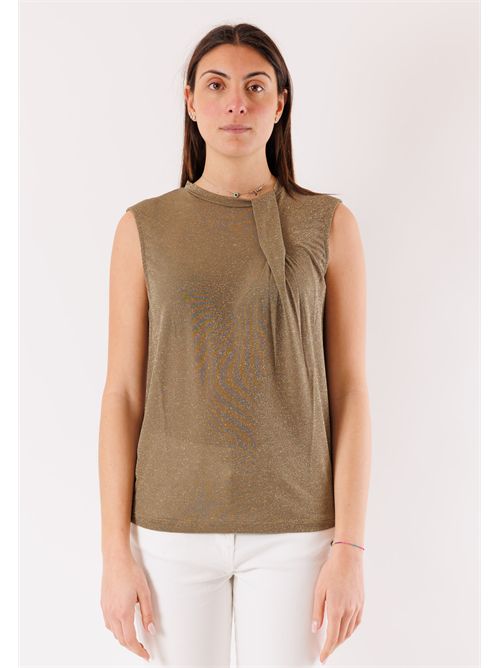Top drapey lurex MR6009C KONTATTO | MR6009CMILITARE