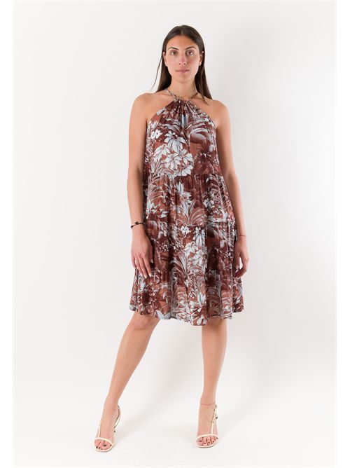 abito corto americana fant KONTATTO | MU4013FJUNGLE MORO