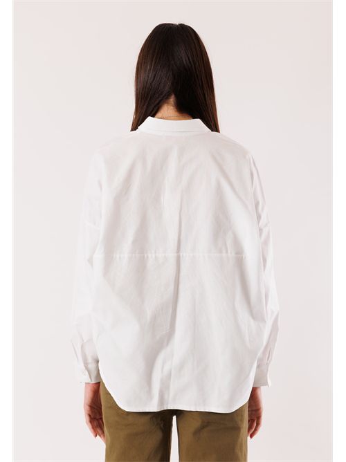 camicia over pinces sul fondo NH406C KONTATTO | NH406CBIANCO