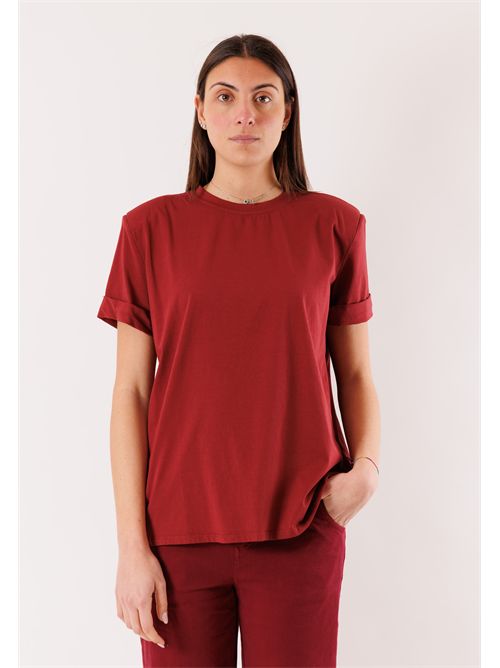 t-shirt con spalline NH409C KONTATTO | NH409CBORDEAUX