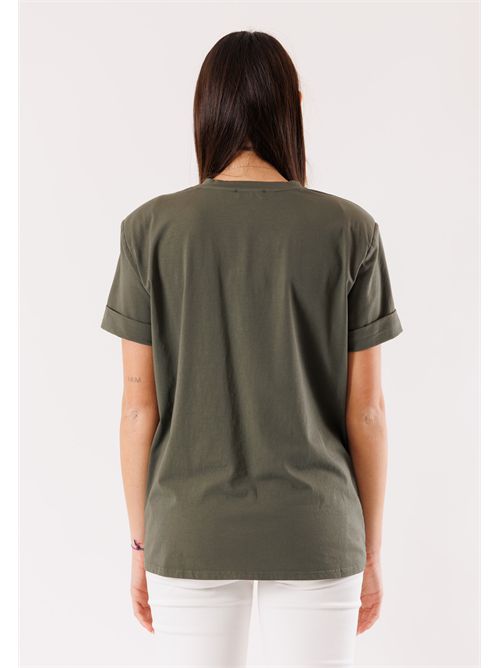 t-shirt con spalline NH409C KONTATTO | NH409CMILITARE