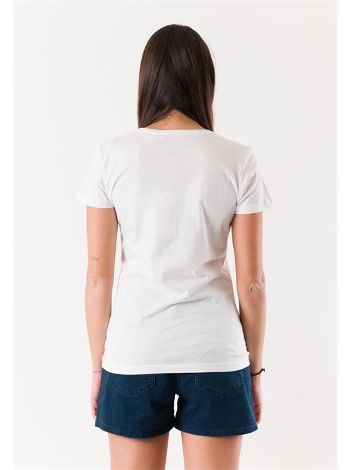 t-shirt santorini KONTATTO | PR117FBIANCO