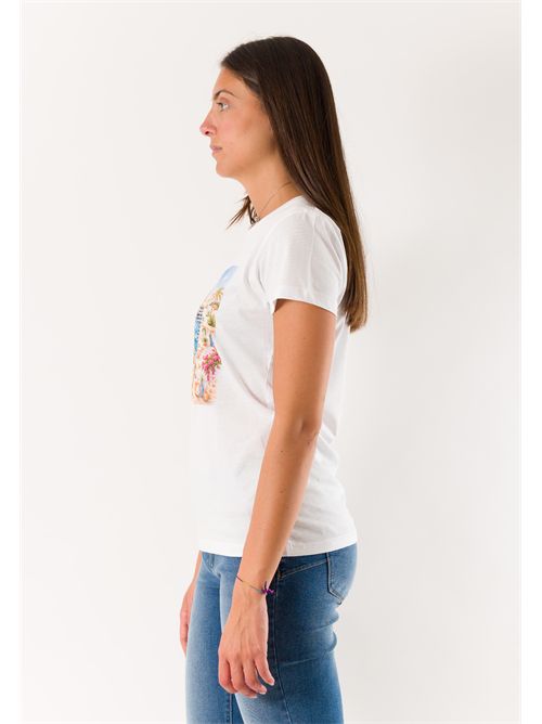 t-shirt ibiza KONTATTO | PR119FBIANCO
