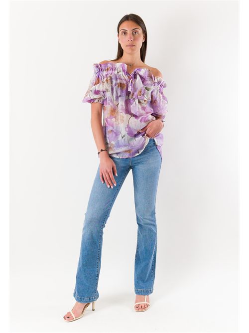 blusa shiffer frappa KONTATTO | WW207FPAPAVERI