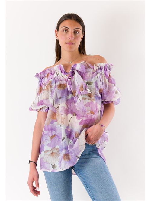 blusa shiffer frappa KONTATTO | WW207FPAPAVERI