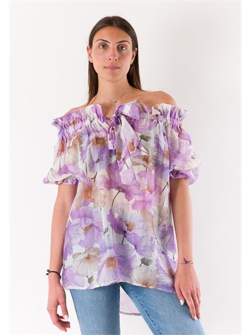 blusa shiffer frappa KONTATTO | WW207FPAPAVERI