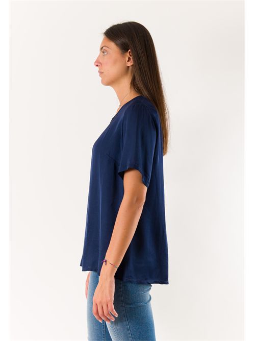 t-shirt raso MESANGE | 424219GALAXI BLU
