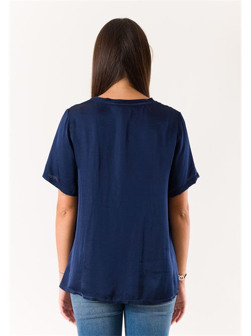 t-shirt raso MESANGE | 424219GALAXI BLU