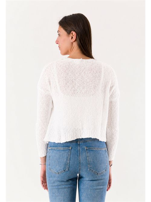 open cotton bolero A0383 MESANGE | A0383BIANCO