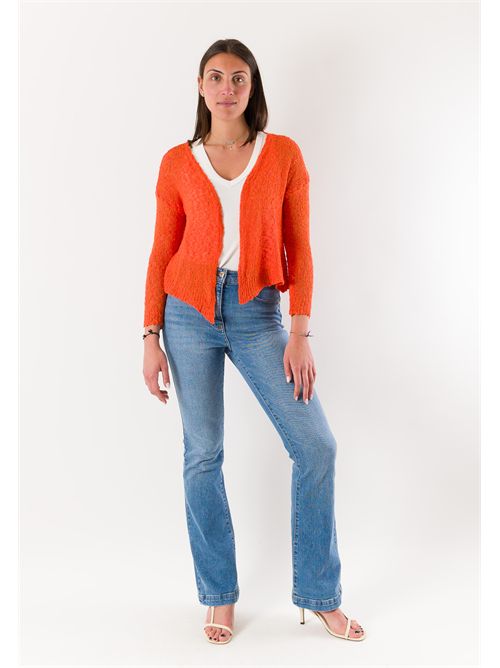 bolerino aperto in cotone A0383 MESANGE | A0383CAROTA