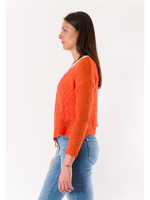 bolerino aperto in cotone A0383 MESANGE | A0383CAROTA
