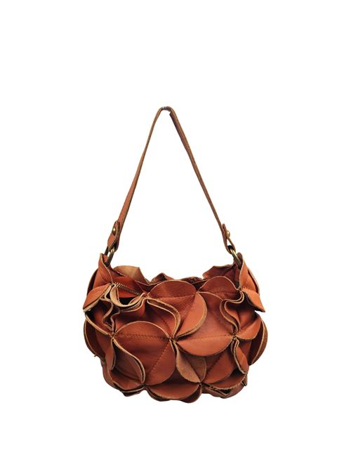 borsa in vera pelle lavorata AR080 MESANGE | AR080COCCIO