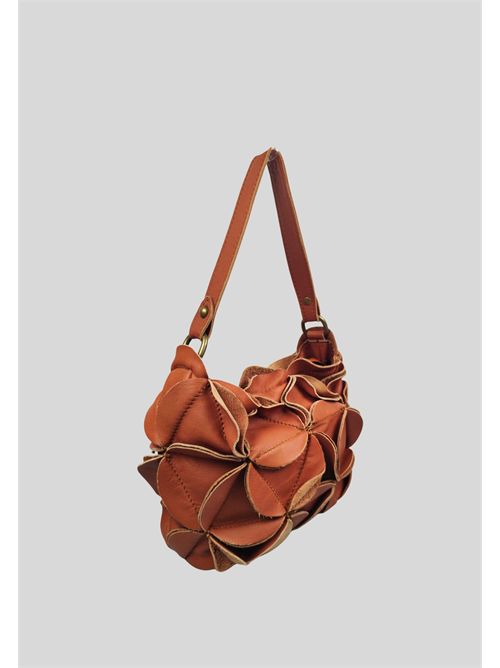 borsa in vera pelle lavorata AR080 MESANGE | AR080COCCIO