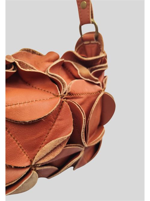 borsa in vera pelle lavorata AR080 MESANGE | AR080COCCIO