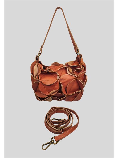 borsa in vera pelle lavorata AR080 MESANGE | AR080COCCIO