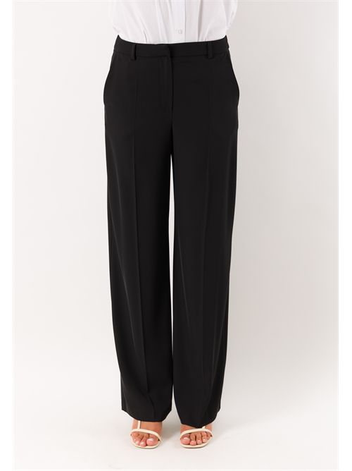 pantaloni palazzo PE25170 MESANGE | PE25170NERO