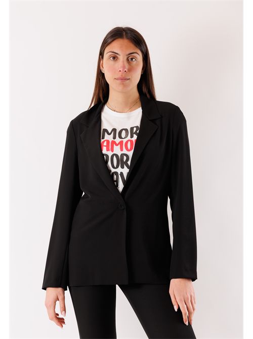 pantalone a zampa PE26004 MESANGE | PE26004NERO