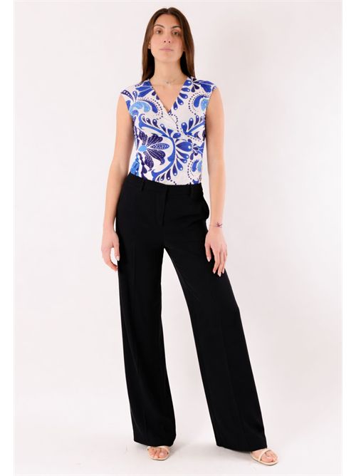 pantalone palazzo PE26031 MESANGE | PE26031NERO