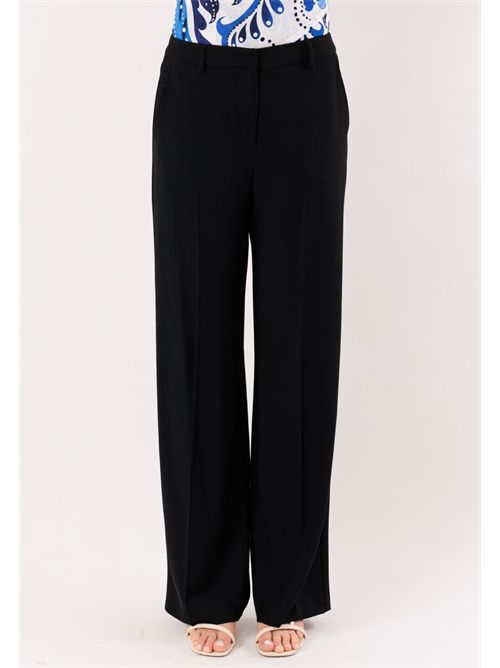 pantalone palazzo PE26031 MESANGE | PE26031NERO