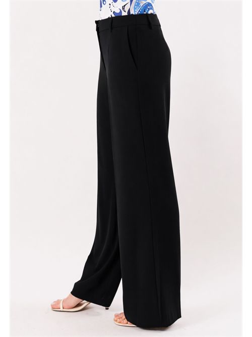 pantalone palazzo PE26031 MESANGE | PE26031NERO