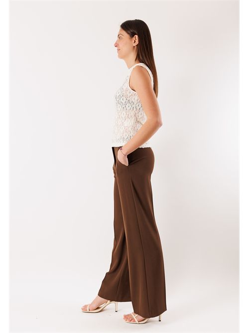 lace tank top PE26036 MESANGE | PE26036PANNA