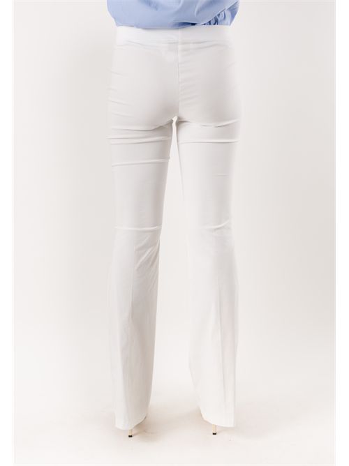 pantaloni bengalina a zampa PE26090 MESANGE | PE26090BIANCO