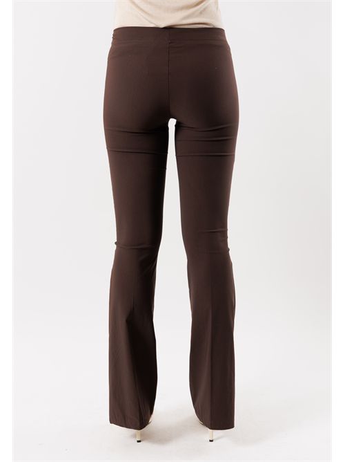 pantaloni bengalina a zampa PE26090 MESANGE | PE26090MORO