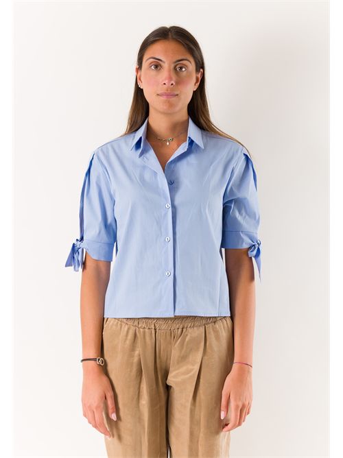 camicia fiocchi MESANGE | PE26130CIELO