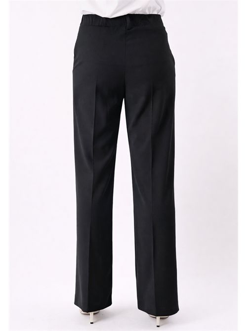 completo giacca m/petto pant palazzo PE26168 MESANGE | PE26168NERO