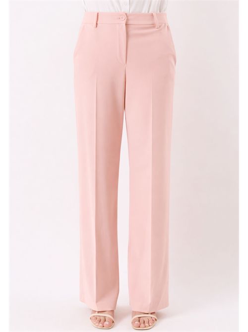 completo giacca m/petto pant palazzo PE26168 MESANGE | PE26168NUDE