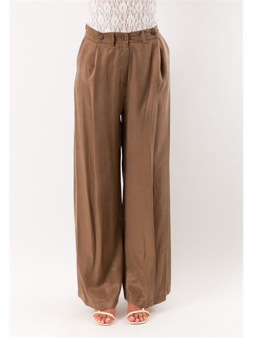 Pantaloni ampi in Tencel PE26186 MESANGE | PE26186MORO