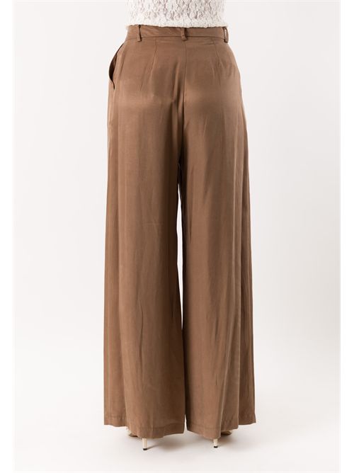 Pantaloni ampi in Tencel PE26186 MESANGE | PE26186MORO