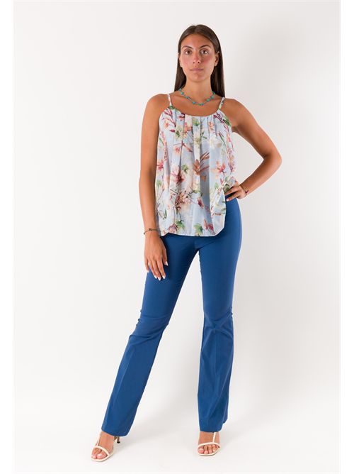 top fantasia floreale PE26220 MESANGE | PE26220CIELO