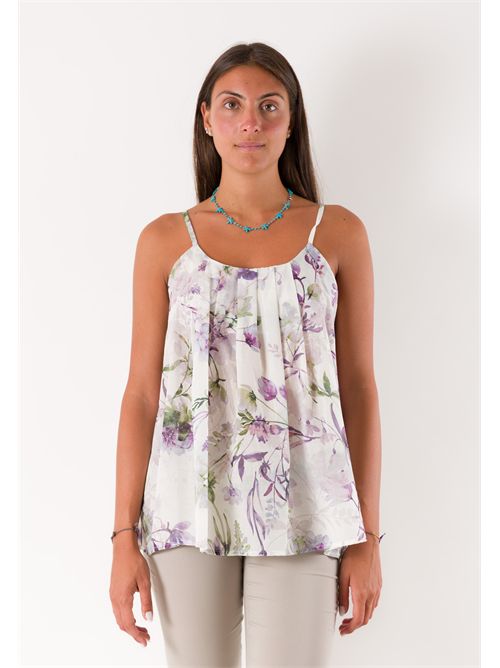 top fantasia floreale PE26220 MESANGE | PE26220LILLA