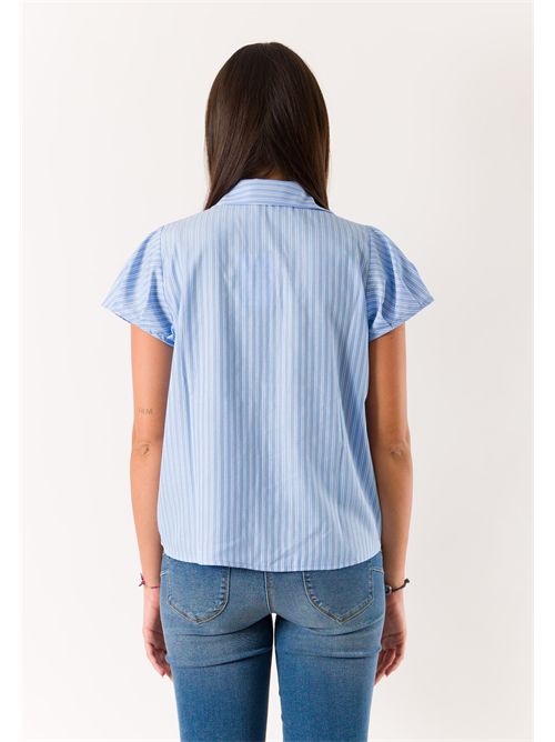 camicia riga MESANGE | PE26255CIELO