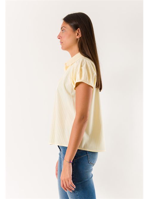 camicia riga MESANGE | PE26255GIALLO