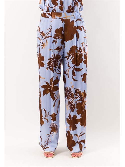 pant largo fantasia MESANGE | PE26271CIEL-MORO