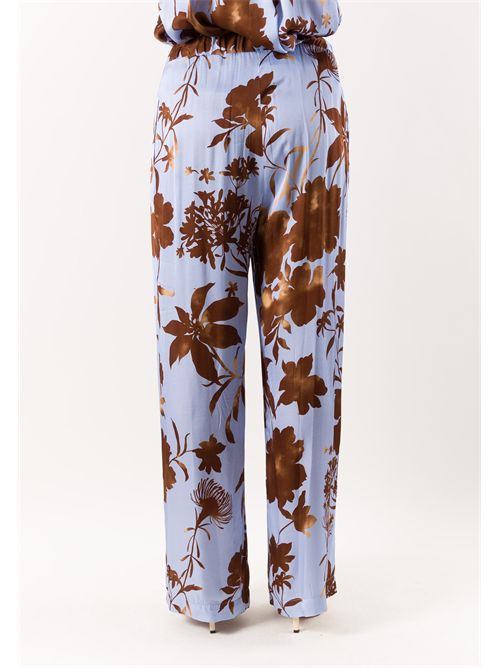 pant largo fantasia MESANGE | PE26271CIEL-MORO