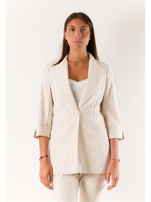 giacca man 3/4 MESANGE | PE26280PANNA