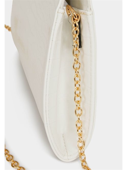 Crocodile effect clutch 2CEREM MORGAN DE TOI | 2CEREMBLANC