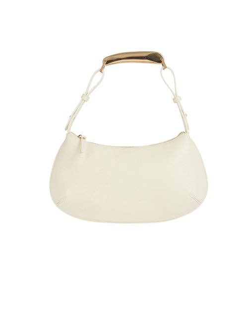 Borsa con manico con dettaglio dorato 2ROMAN MORGAN DE TOI | 2ROMANBLANC