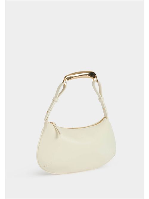 Borsa con manico con dettaglio dorato 2ROMAN MORGAN DE TOI | 2ROMANBLANC